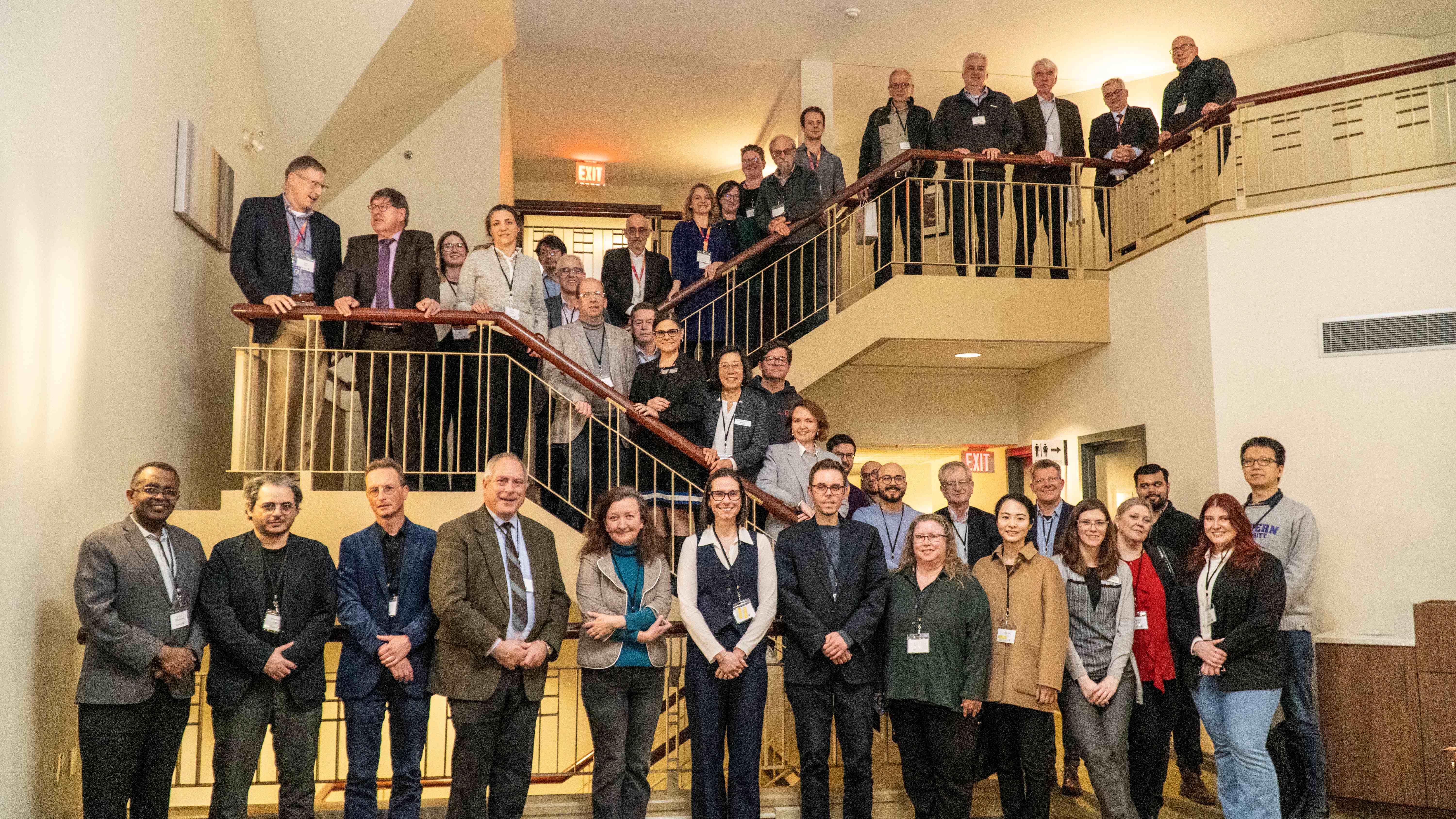 Gruppenbild an der Western University