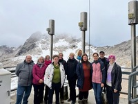 Gruppenfoto auf der Zugspitze